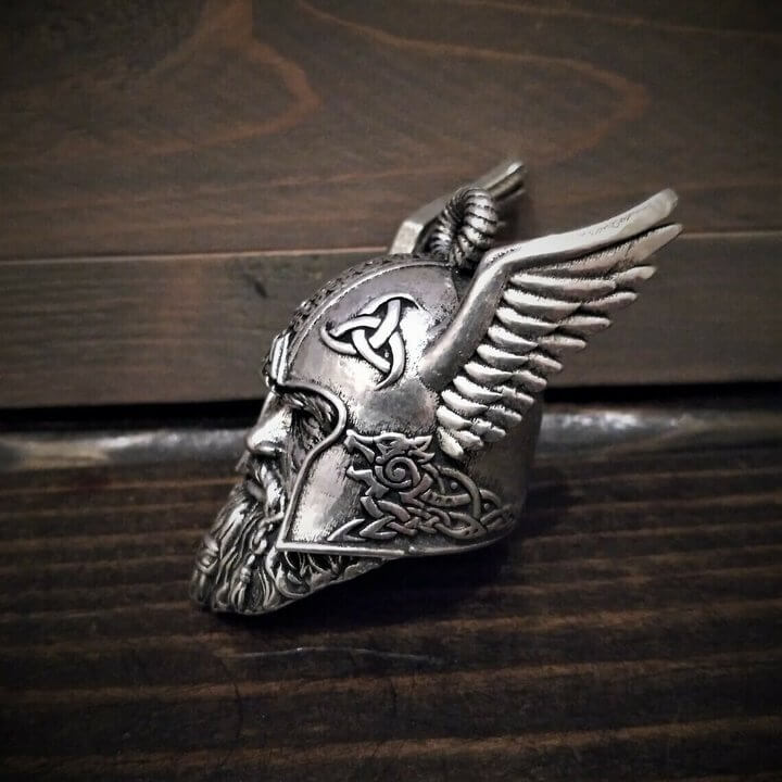 Odin Viking God Guardian Ride Bell - Good Luck Charm