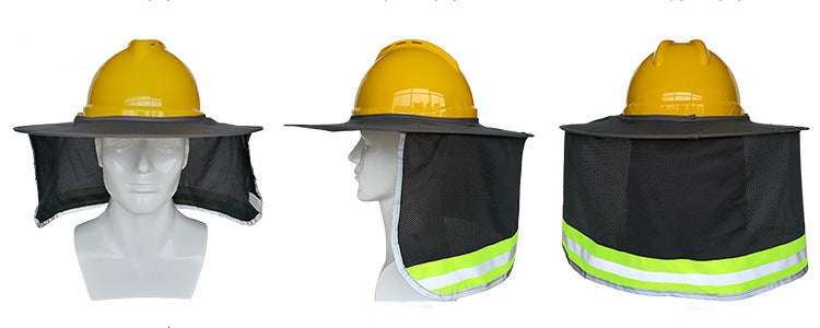 Hard Hat Sun Shield