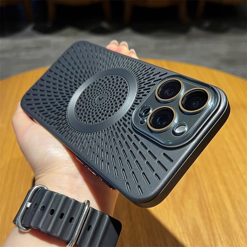 Breathable Cooling Mesh Phone Case for iPhone