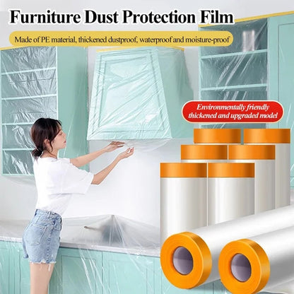 Furniture Dustproof Disposable Protective Film🔥🤩