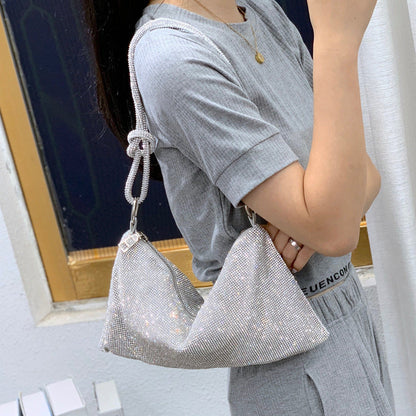 Luxury Design Shiny Rhinestones Handbag