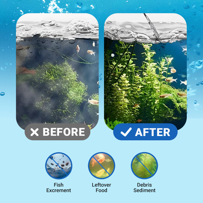💥BUY 2 GET 1 FREE💥Fish Tank Water Powerful Cleaner