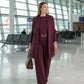 Elegant Longline Cardigan & Top & Pants 3-Pieces Set