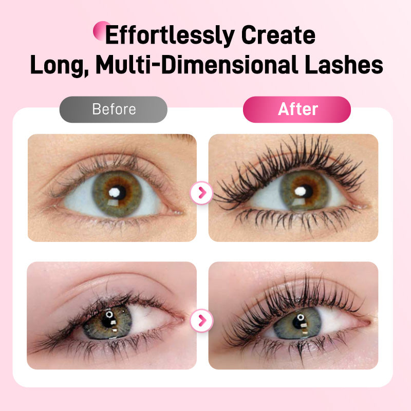 Double-Ended Waterproof Lengthening & Curling Mascara（50% OFF）