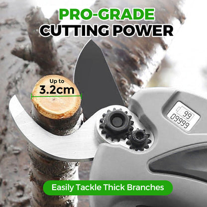 🌿✨ Powerful Garden Electric Pruning Shears – Cordless with Battery & Charger 🔋✂️