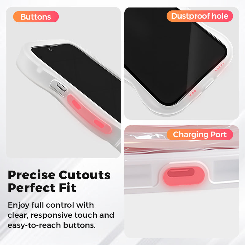 🍏📱Transparent Phone Case for iPhone