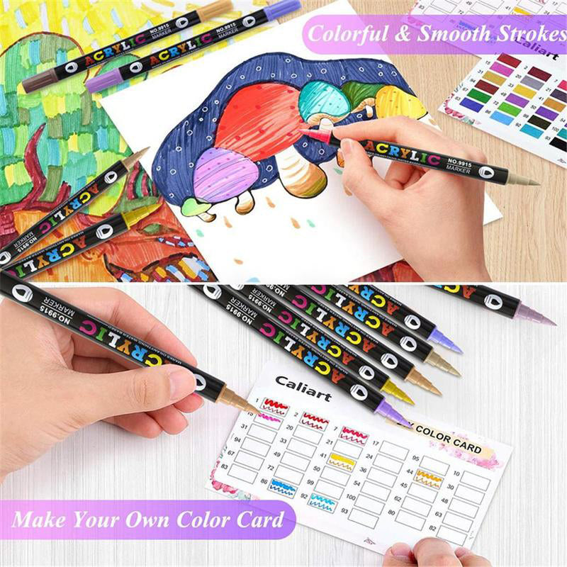 🌈Dual Tip Acrylic Paint Pen Marker