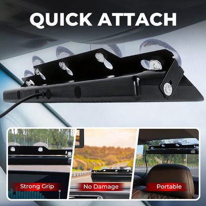 Windshield Suction Cup Strobe Warning Light for Vehicles🚗