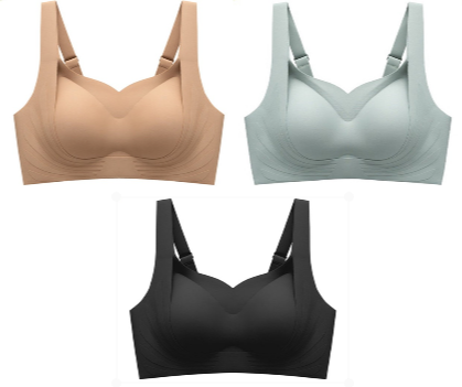💖 Women's Seamless Wireless Push-Up Bra