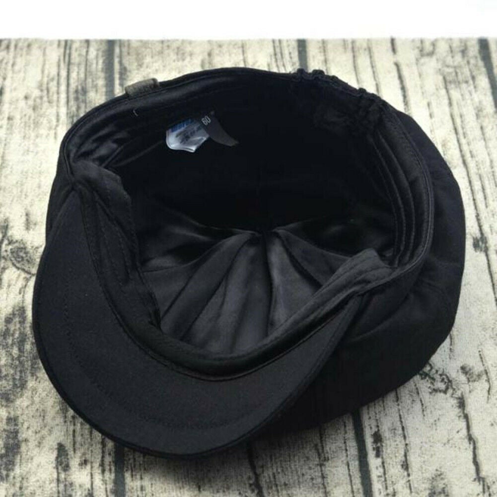 Men Vintage Painter Beret Caps Octagonal Newsboy Cap