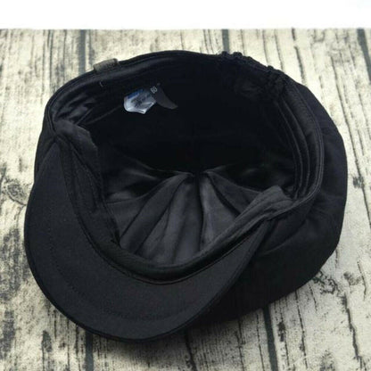 Men Vintage Painter Beret Caps Octagonal Newsboy Cap