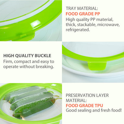 OFY Round Food Preservation Tray