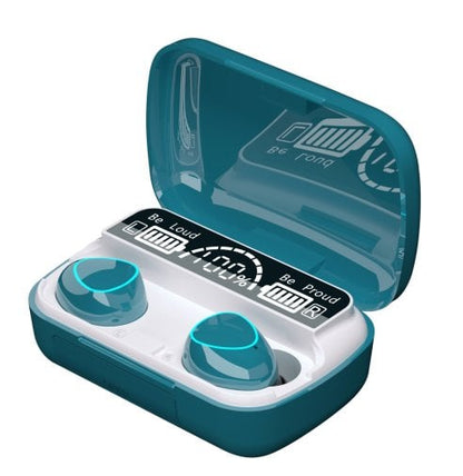 TWS BLUETOOTH 5.1 EARPHONES WATERPROOF CHARGING BOX