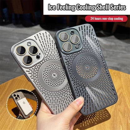 Breathable Cooling Mesh Phone Case for iPhone