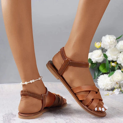 Summer Flat Strap Sandals