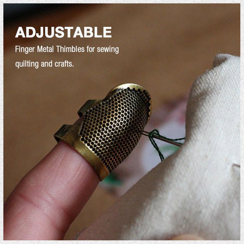 2 Pack Sewing Thimble Finger Protector