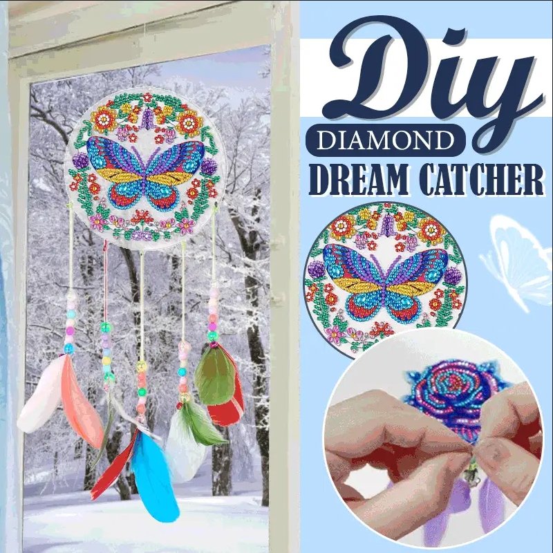 DIY Diamond Dream Catcher