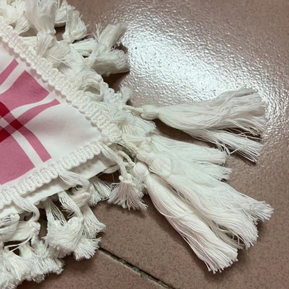 Four-sided Fringed Fashionable Headscarf