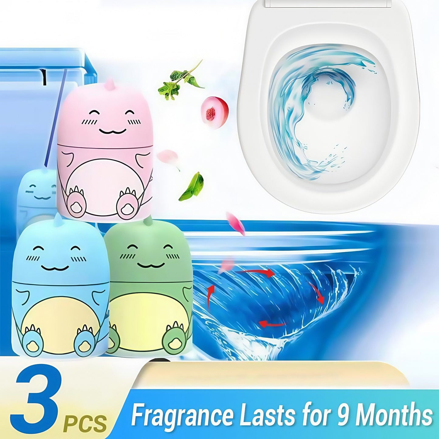 🔥Toilet Cleaner & Toilet Deodorizer Wonder