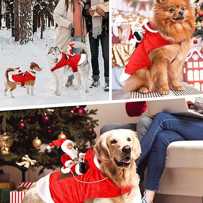 Christmas Dog Cosplay Clothes