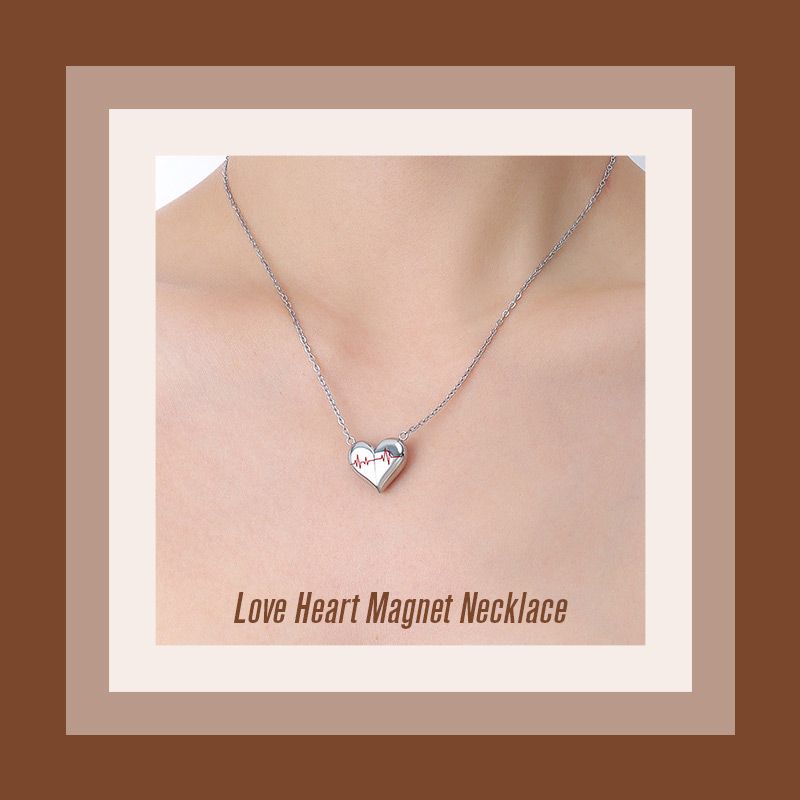 Love Heart Magnet Necklace