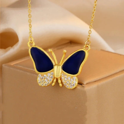 🦋Color Changing Butterfly Necklace