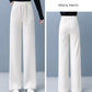 🎀Women's Thickened Wide Leg Drawstring Straight Leg Pants