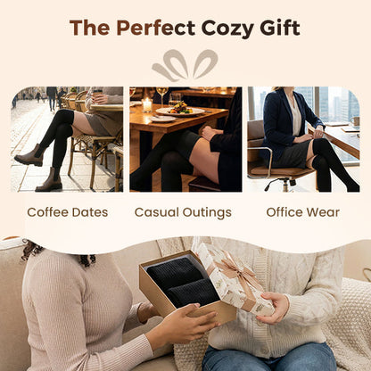 💞50K+ SOLD!🧦🤝✨ Classic Elegance, Effortless Wear | Soft & Stretchy Thigh High Socks❤️🔥🧦