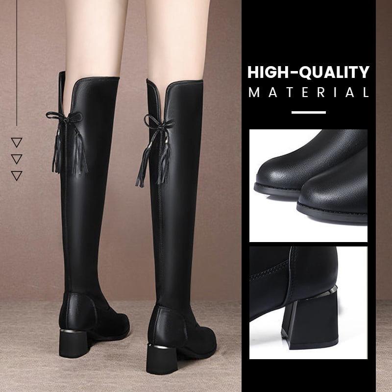 Warm And Fashionable Elastic Boots