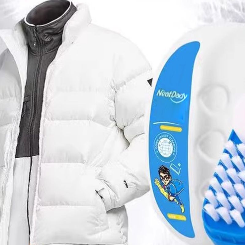 💧Down Jacket Dry Cleaning Agent with Brush