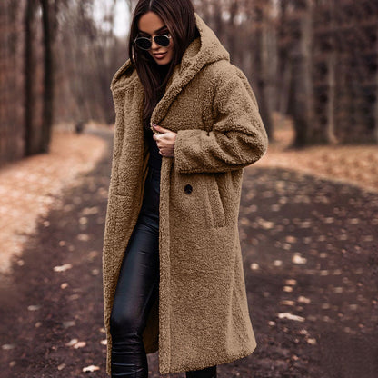 [Best Gift For Her] Women's Hooded Overcoat