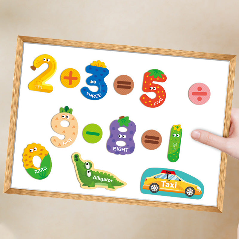 Magnetic Letters And Numbers - Kids Learning Toys