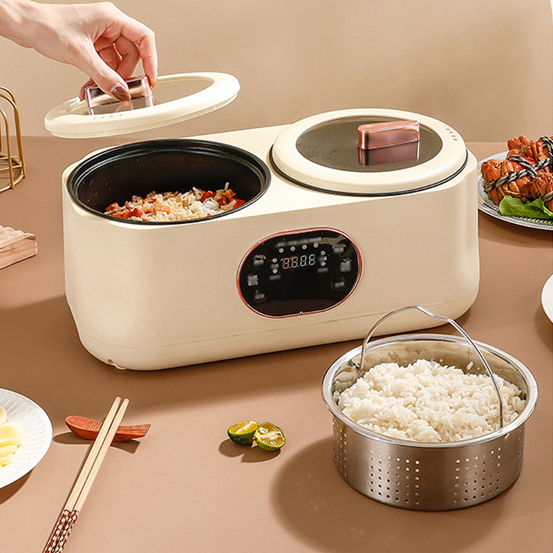 🍲Household Multi-functional Steaming and Cooking Integrated Double-gallon Electric Cooker