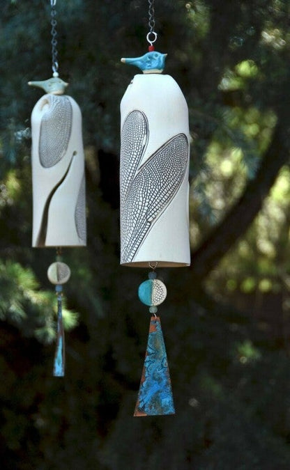 Beautiful Rustic Dragonfly Wind Chimes