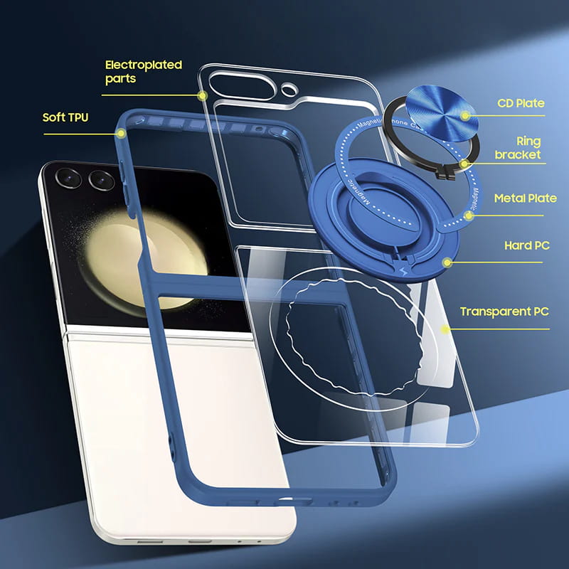 Magnetic Rotating Stand Phone Case