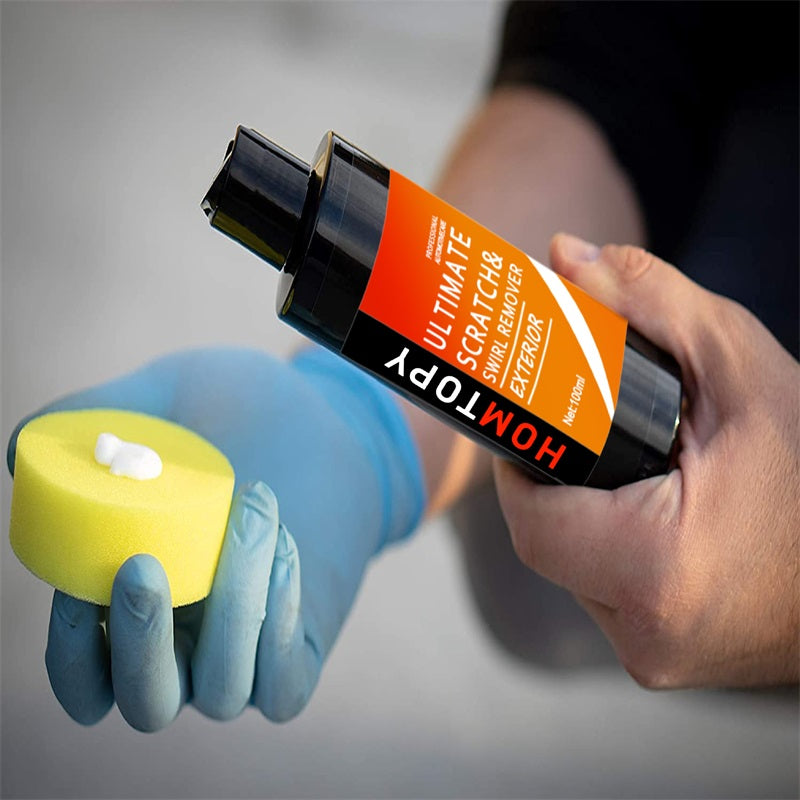 Efficient Car Scratch Remover with Sponge