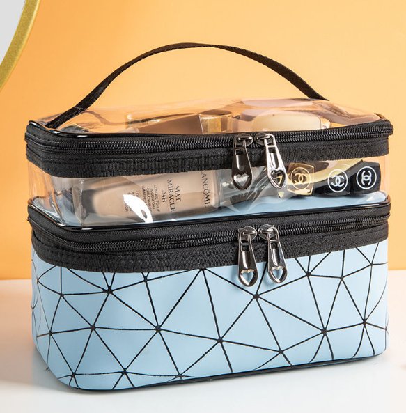 Double-layer Cosmetic Bag