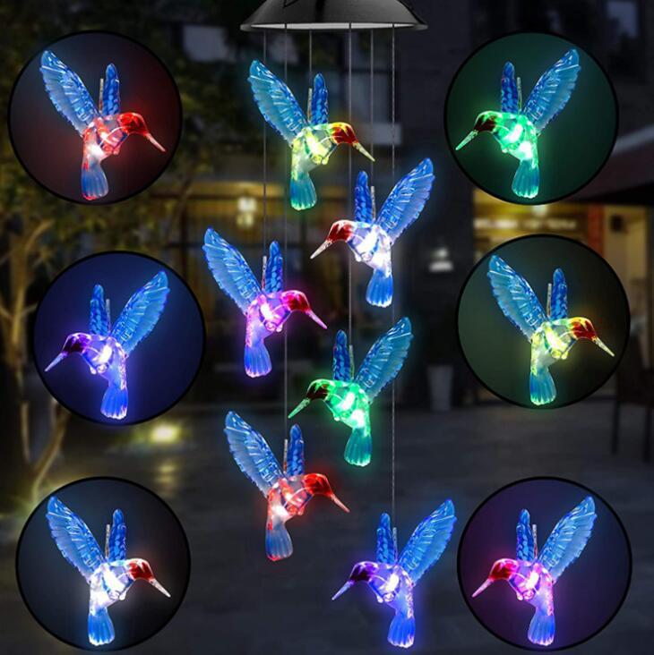 Solar Wind Chimes Decorative Lanterns