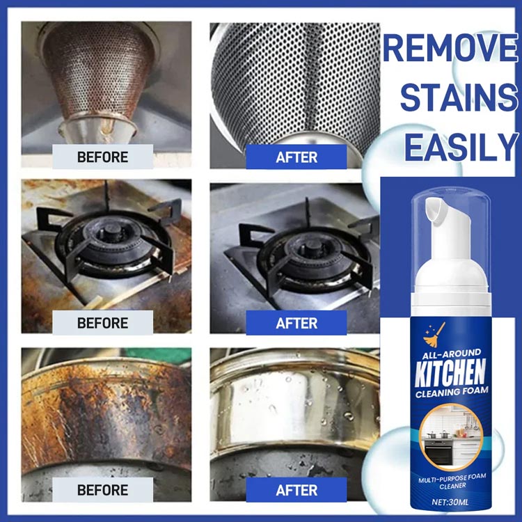 Buy 3 Get 4 Free-Kitchen Foam Cleaner（50% OFF）