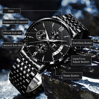 Waterproof Luminous Fashion Delicate Men’s Watch