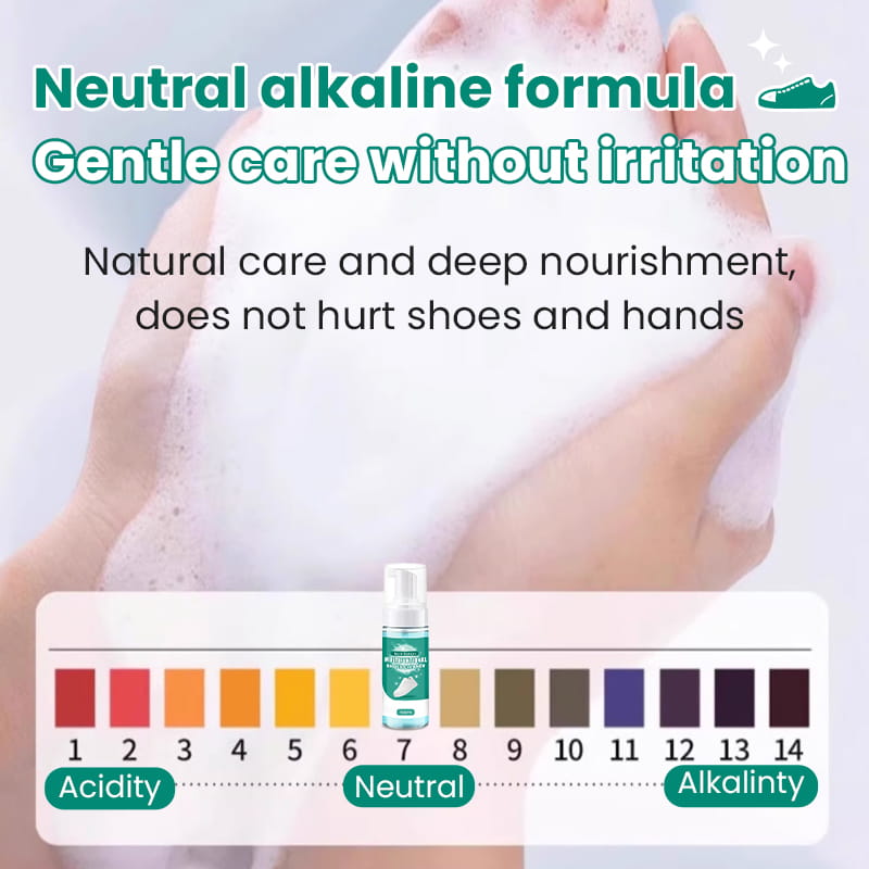 🌟Multifuntional Effective Mild Shoes Cleaner