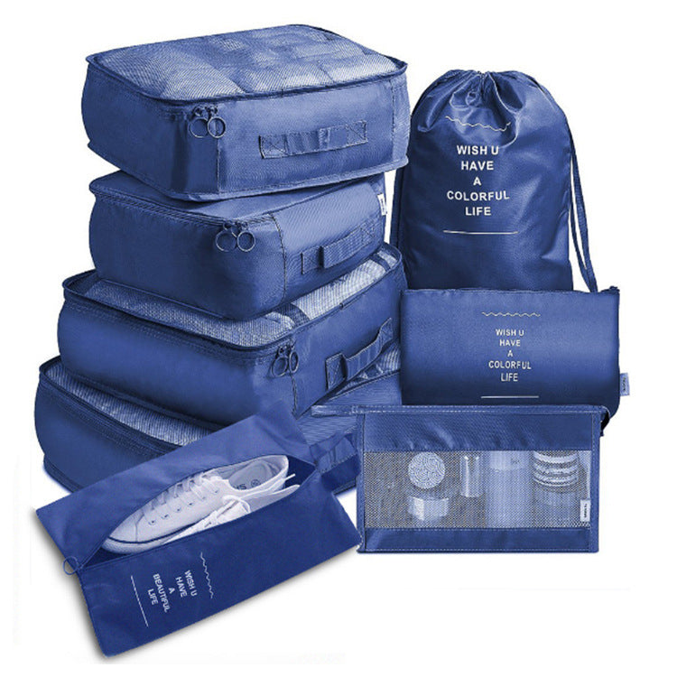 Set of 8 Travel Assortment Storage Bags