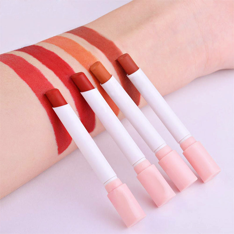 4 Colors Matte Cigarette Lipstick Set