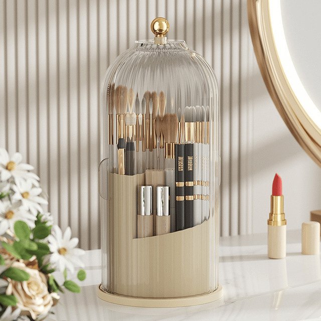 360° Makeup Brush Organizer