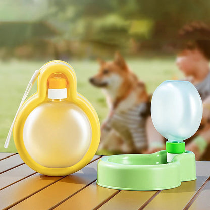 Portable Large Capacity Pet Water Bowl