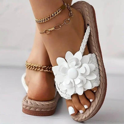 Women's Floral Flat Sandals