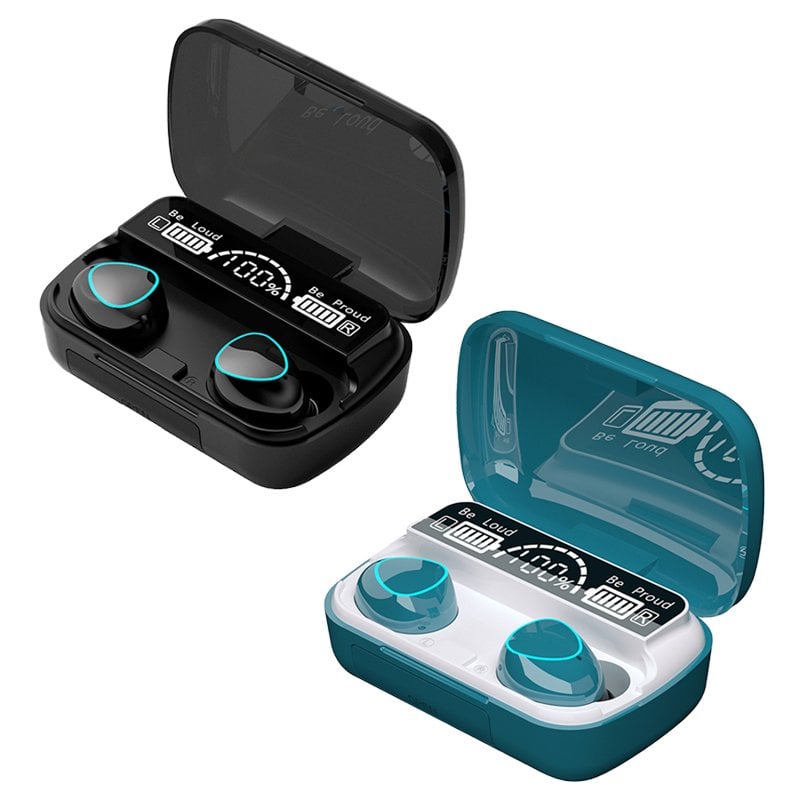 TWS BLUETOOTH 5.1 EARPHONES WATERPROOF CHARGING BOX