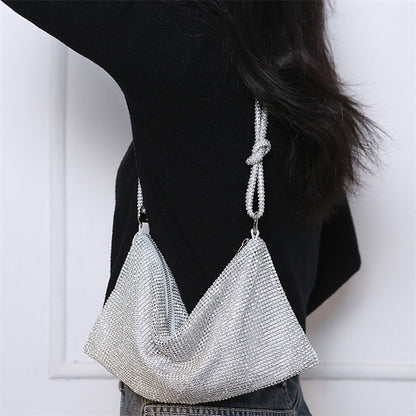 Luxury Design Shiny Rhinestones Handbag