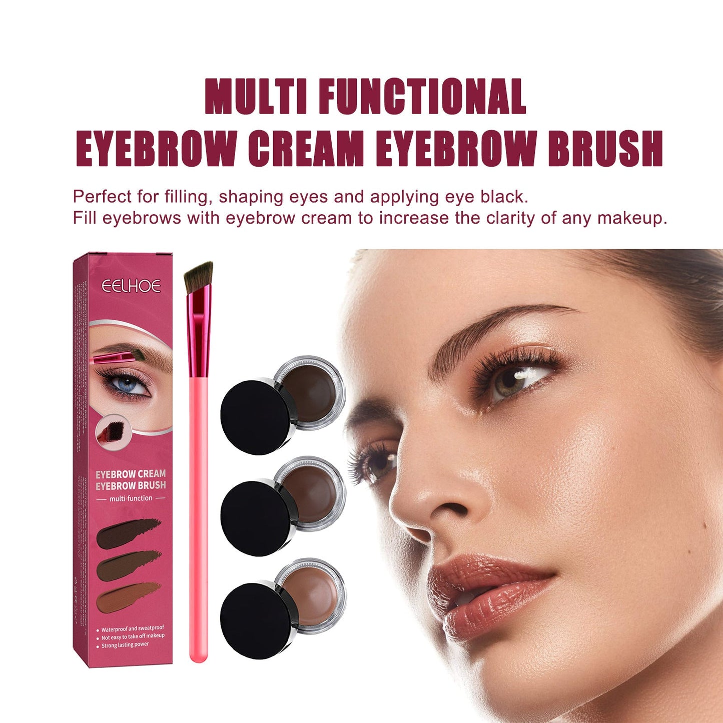 HOT SALE - 49% OFF！Newest Magic Eyebrow Brush Set