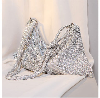 Luxury Design Shiny Rhinestones Handbag